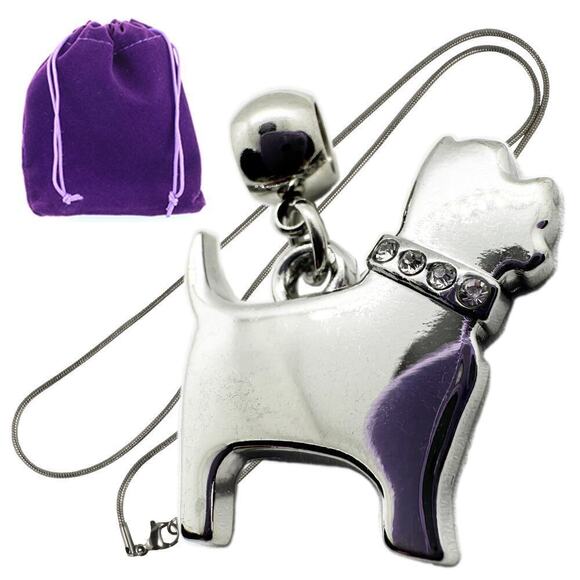 Dave The Bunny Jewelry - Scottish Terrier - Scottie Dog Necklace Pendant Jewelry